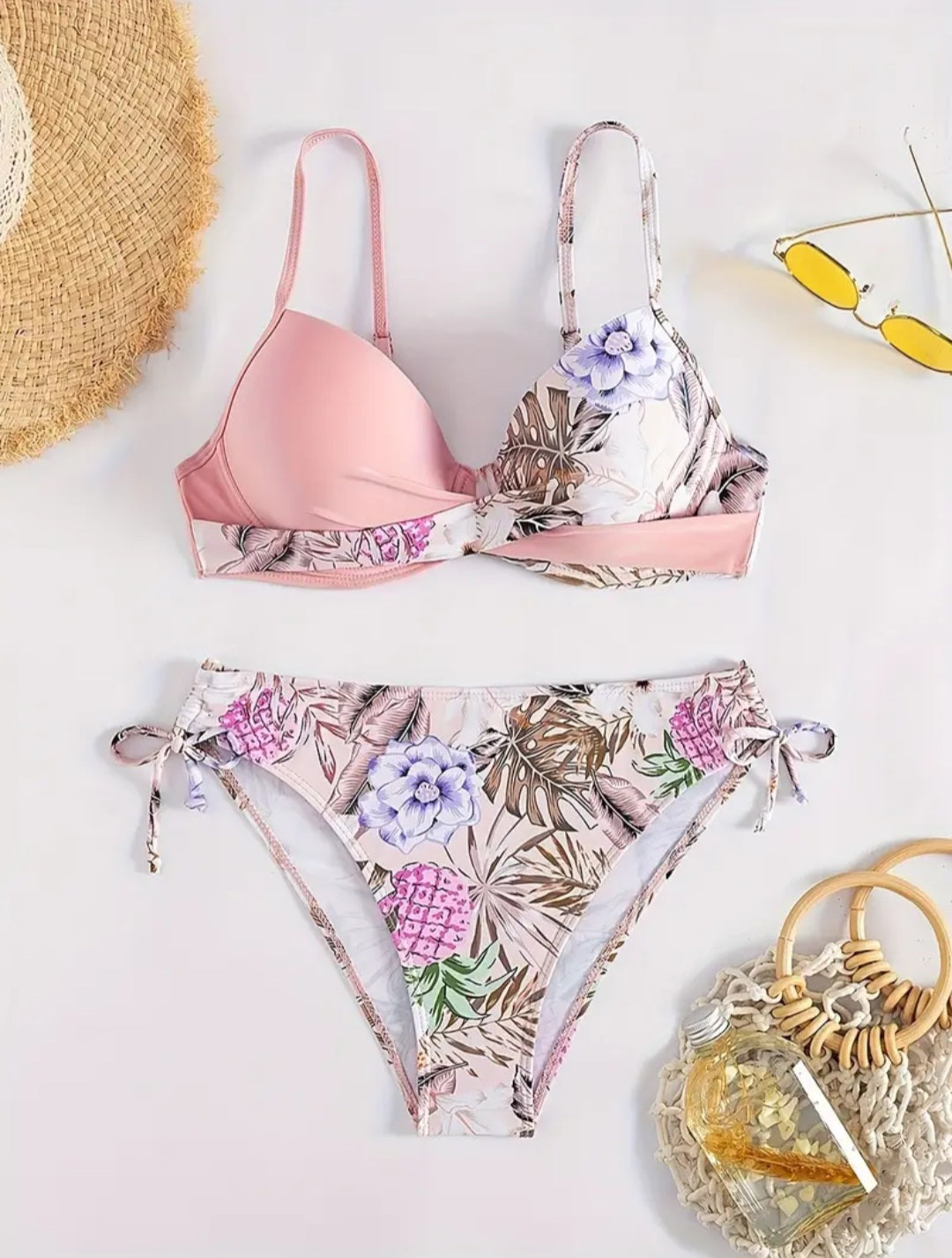 Maillot de bain fleuri ROSA DREAM
