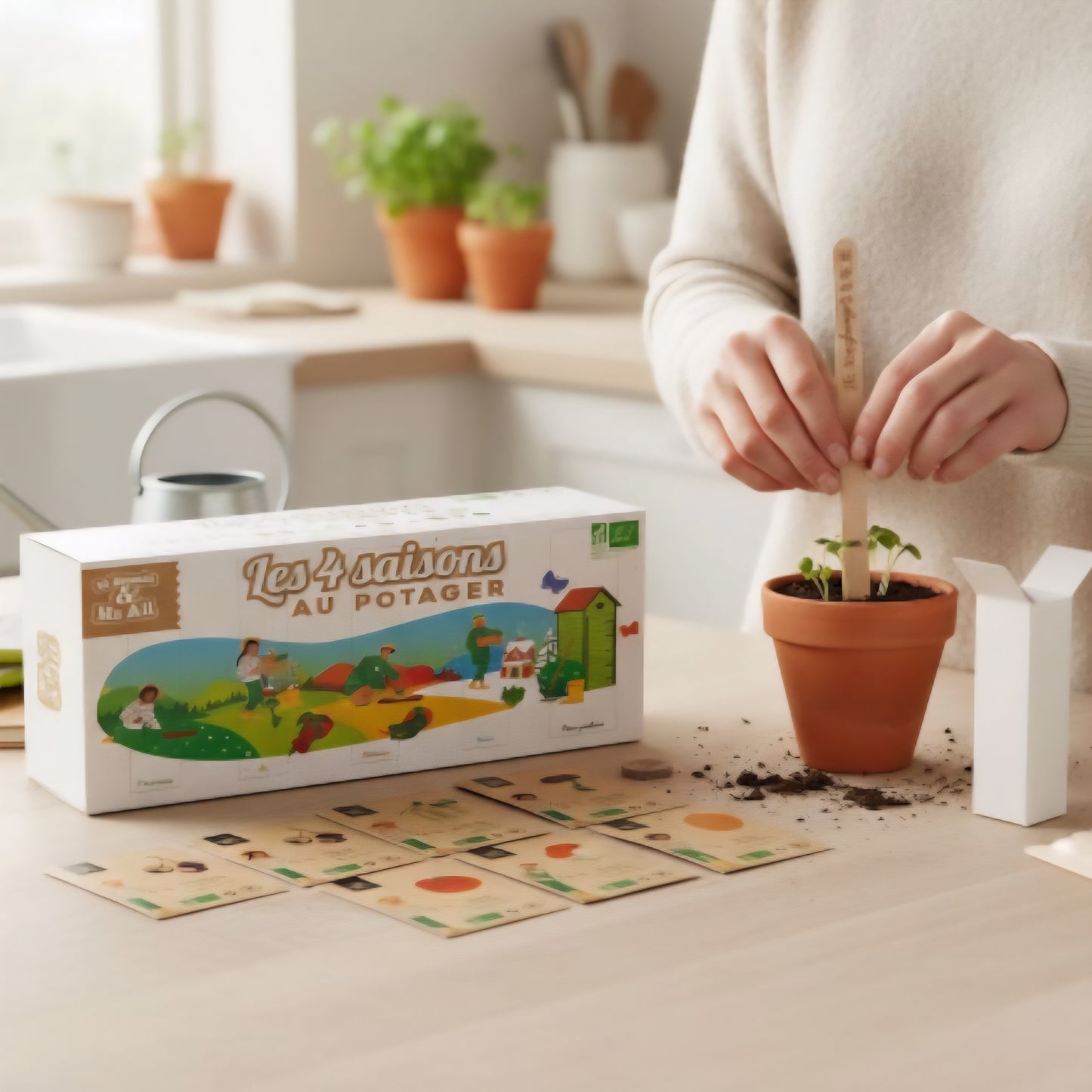 Le Calendrier des Quatre Saisons - Graines du Potager