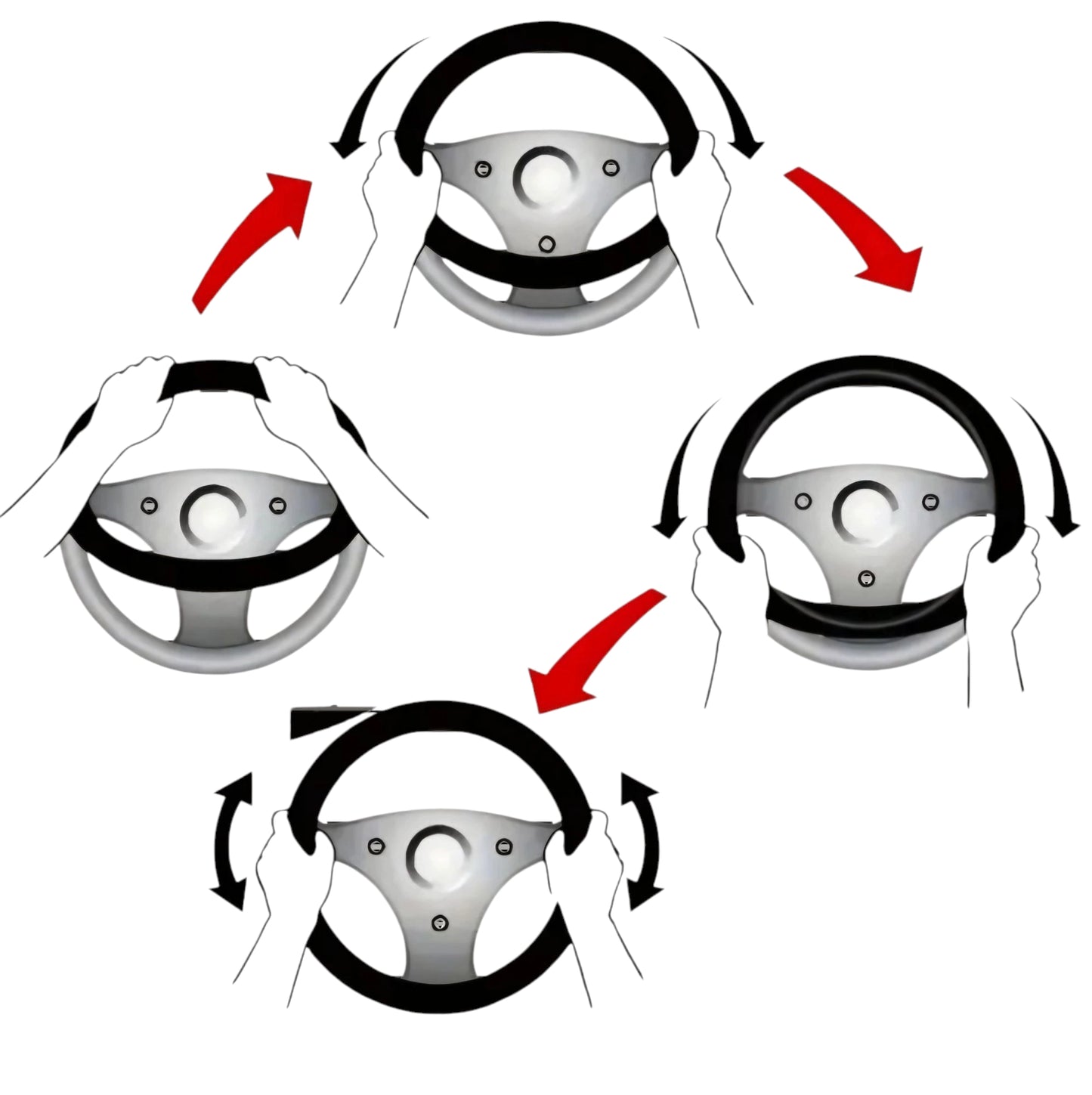 Housse de volant FLEURS