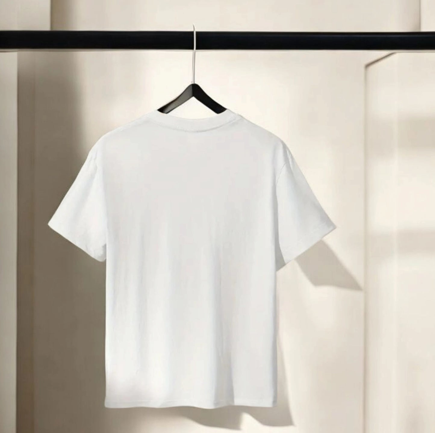 T-shirt floral blanc et rose