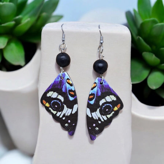 BOUCLES D'OREILLES FANTAISIE BUTTERFLY