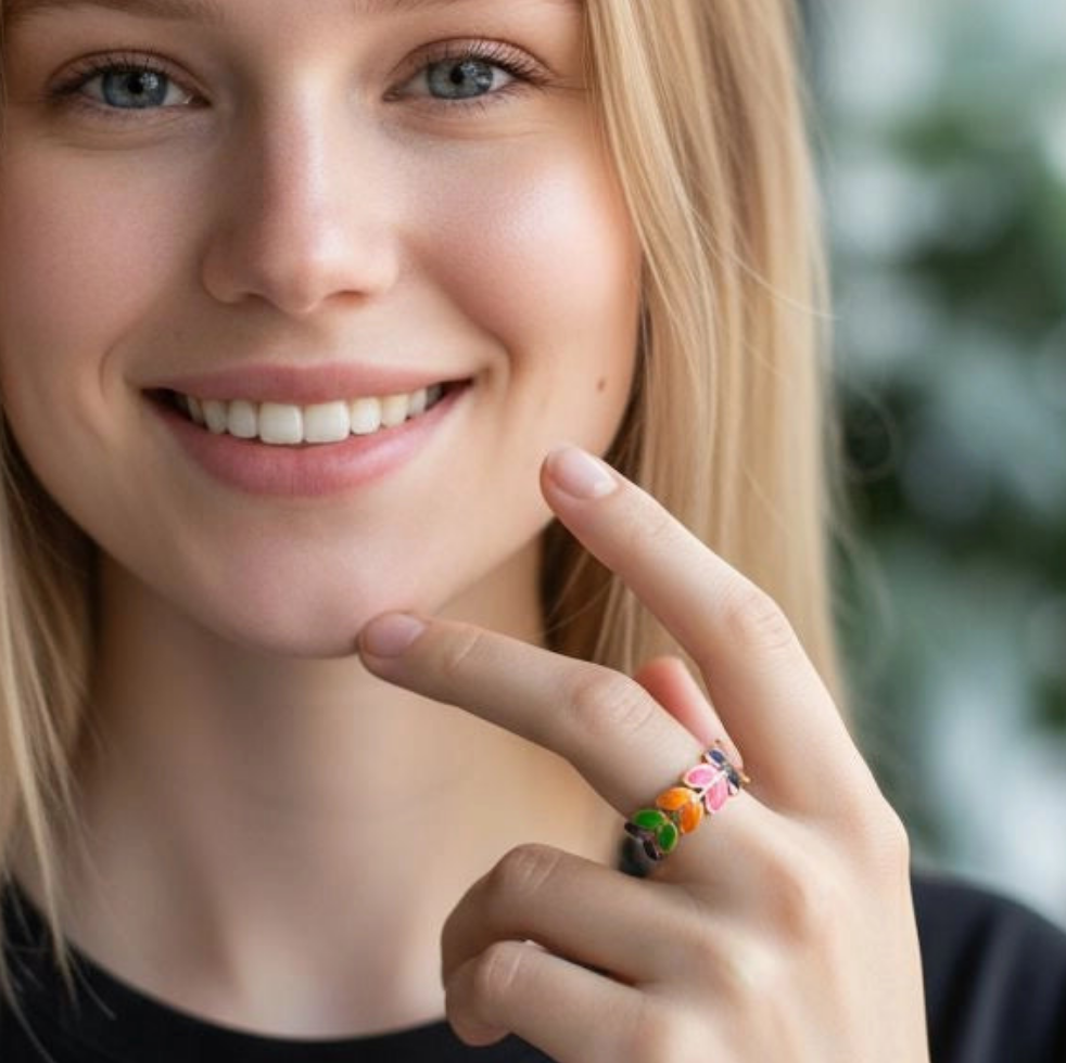 BAGUE COLORÉE MARGAUX