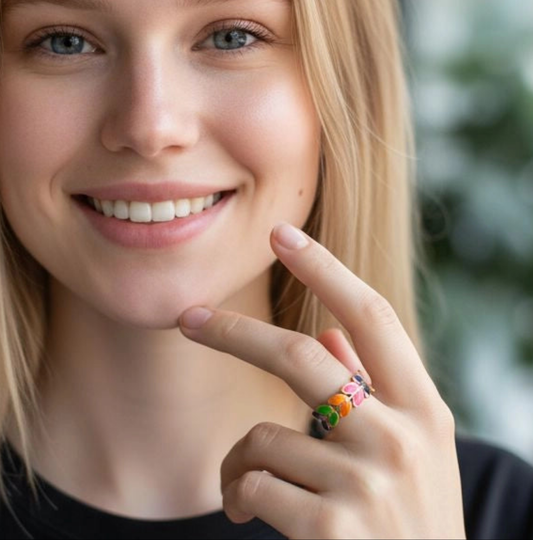 BAGUE COLORÉE MARGAUX