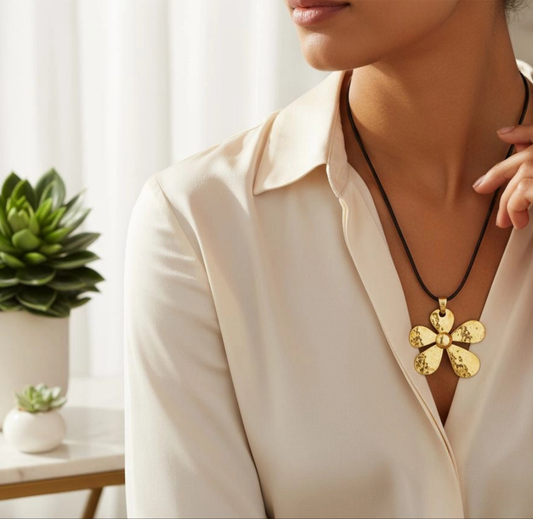 Collier Fleur Géraldine