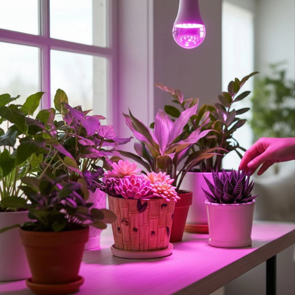 lot de deux ampoules de croissance pour les semis et plantes