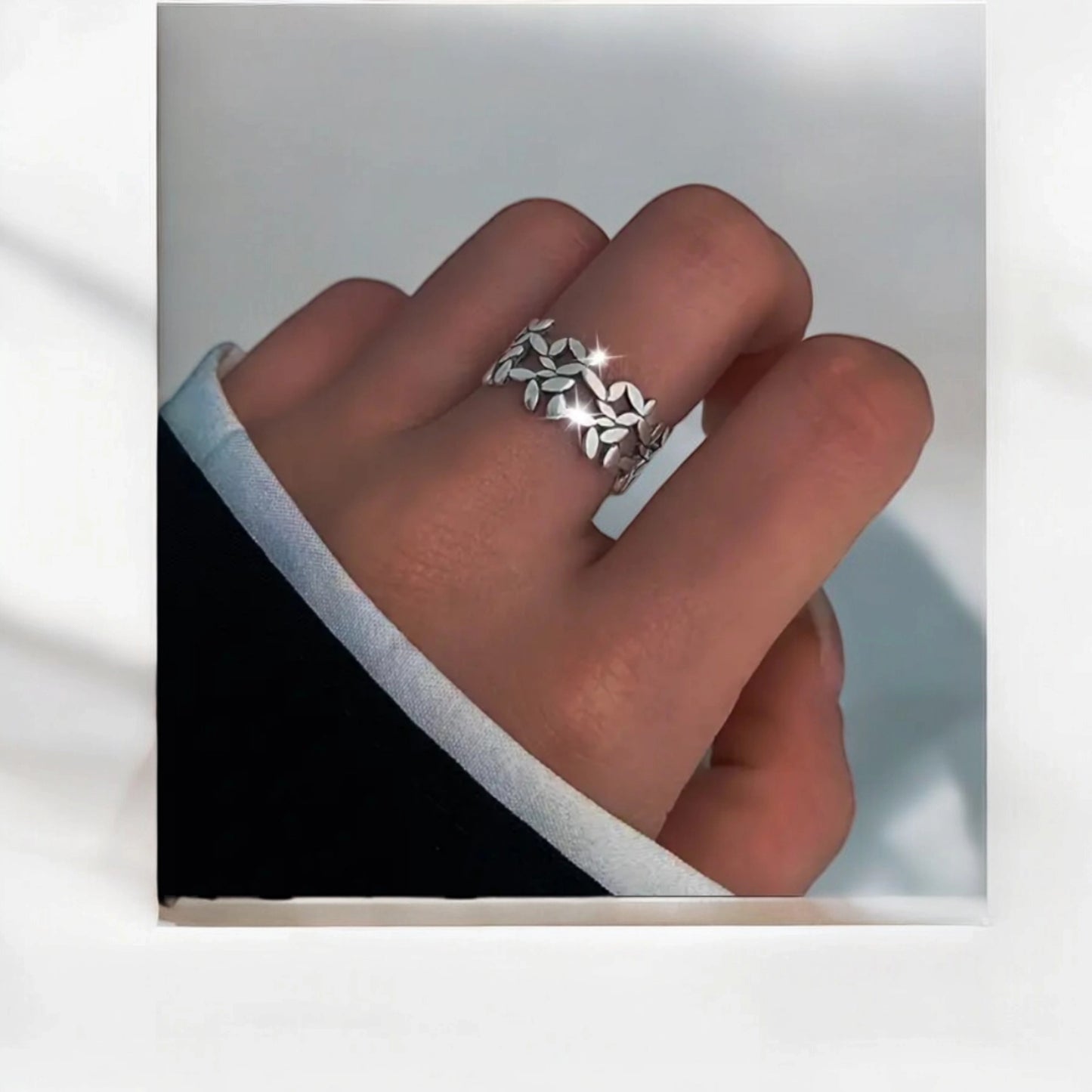 BAGUE EN ARGENT AURÉLIE