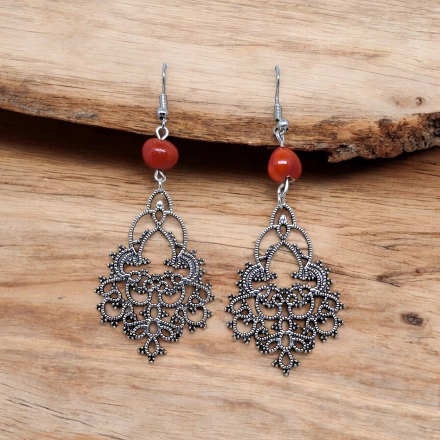 BOUCLES D'OREILLES FIORITURES ESTHER