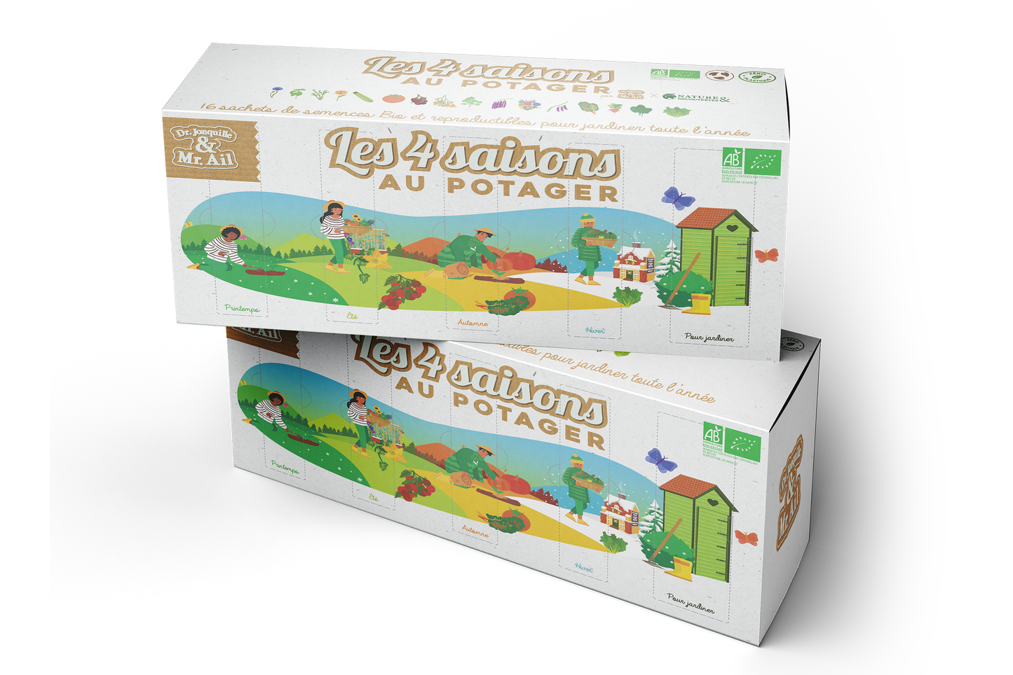 Le Calendrier des Quatre Saisons - Graines du Potager