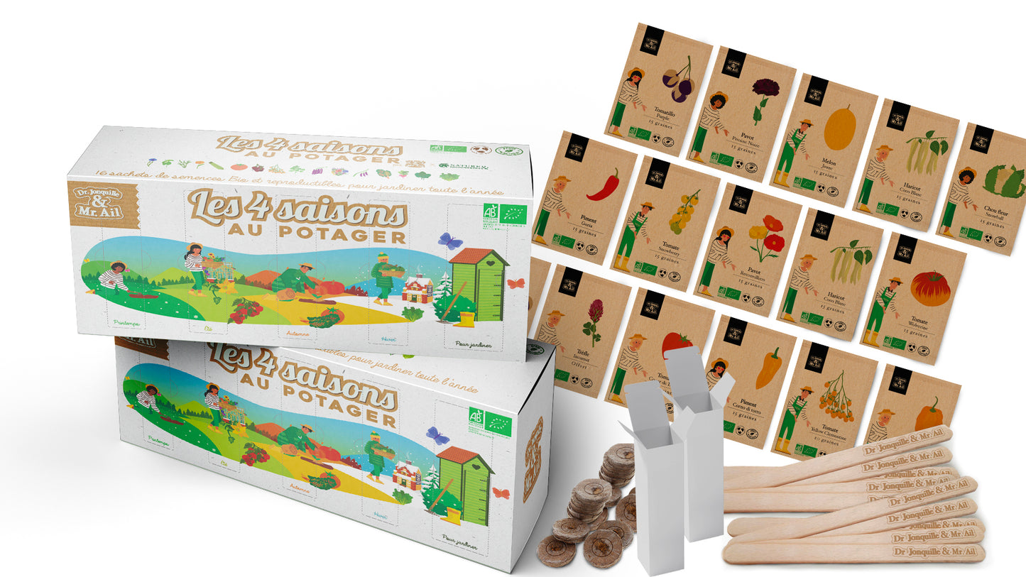 Le Calendrier des Quatre Saisons - Graines du Potager