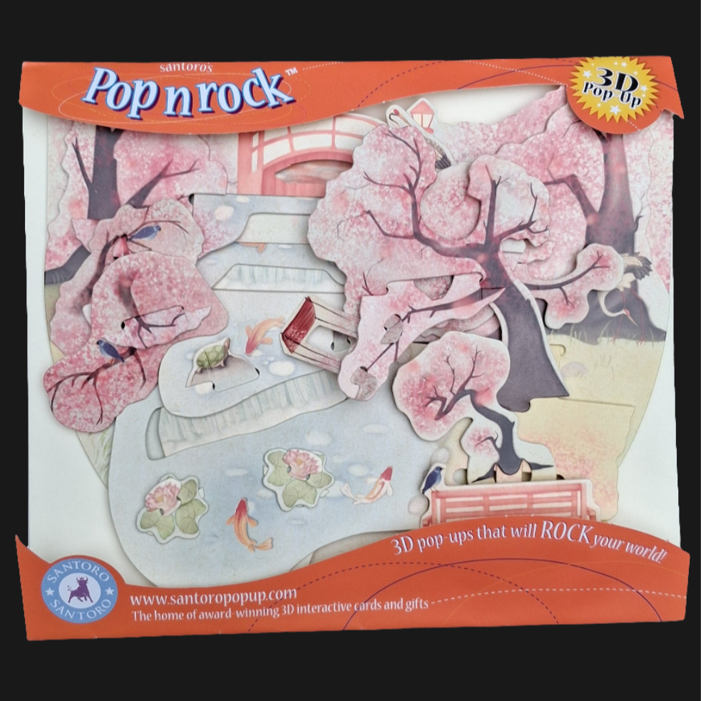 Carte 3D Pop n' Rock Jardin Japonais