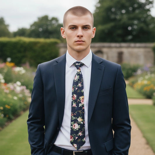 CRAVATE FLEURIE FRANÇOIS