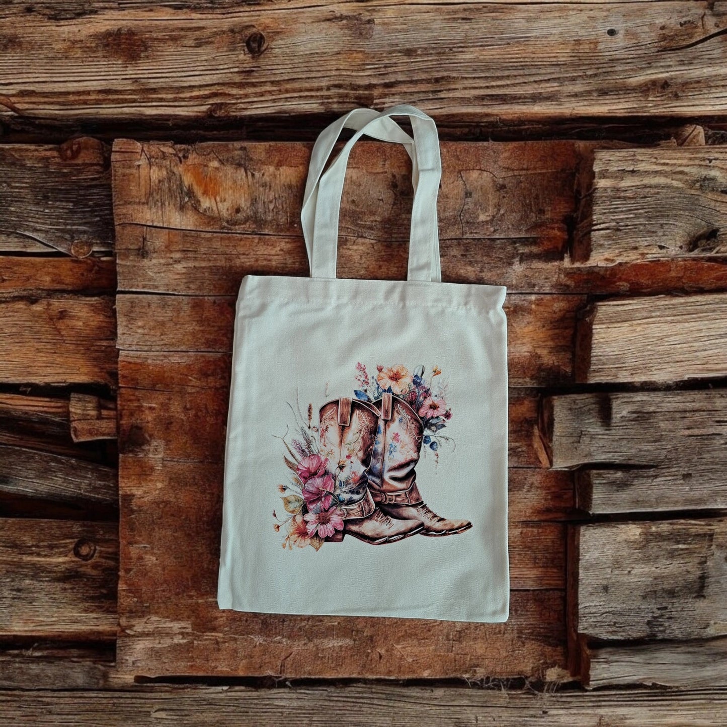 TOTE BAG SANTIAGS FLEURIES