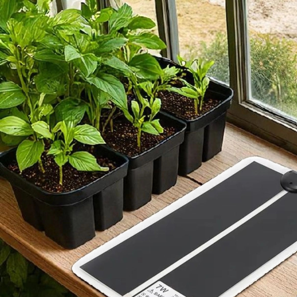 Tapis chauffant pour semis et plantes